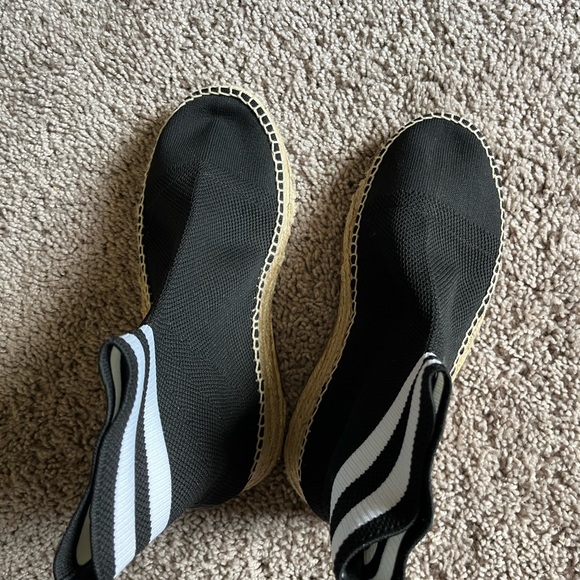 Alexander Wang Black and White Ankle Boots - Picture 6 of 12